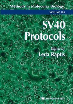 Couverture de l’ouvrage SV40 Protocols