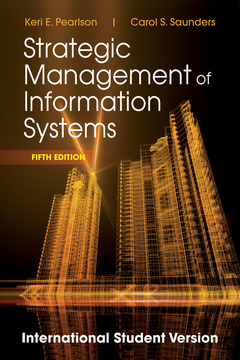Cover of the book Strategic Management of Information Systems