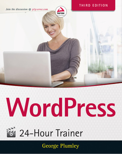 Couverture de l’ouvrage WordPress 24-Hour Trainer