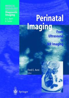 Couverture de l’ouvrage Perinatal Imaging
