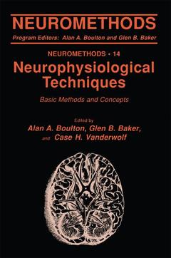 Cover of the book Neurophysiological Techniques