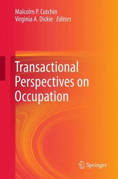 Couverture de l’ouvrage Transactional Perspectives on Occupation
