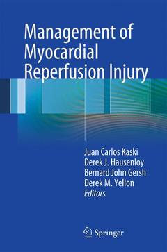 Couverture de l’ouvrage Management of Myocardial Reperfusion Injury