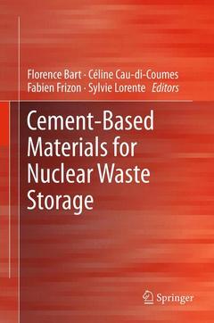 Cover of the book Cement-Based Materials for Nuclear Waste Storage