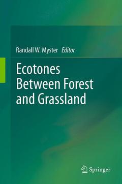 Couverture de l’ouvrage Ecotones Between Forest and Grassland