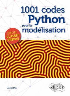 Couverture de l’ouvrage 1001 codes Python pour la modélisation - spécial Prépas