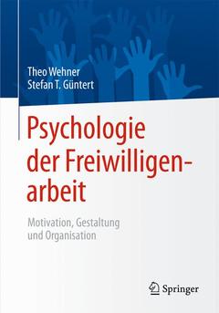 Couverture de l’ouvrage Psychologie der Freiwilligenarbeit