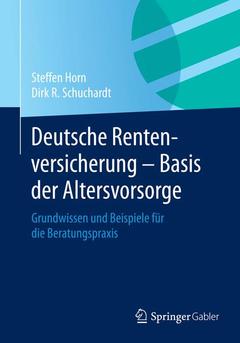 Cover of the book Deutsche Rentenversicherung - Basis der Altersvorsorge