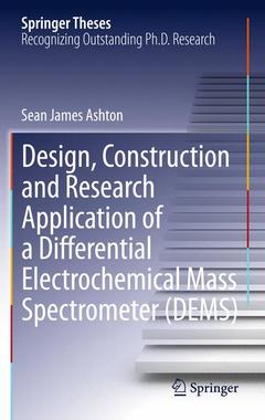 Cover of the book Design, Construction and Research Application of a Differential Electrochemical Mass Spectrometer (DEMS)