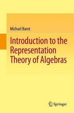 Couverture de l’ouvrage Introduction to the Representation Theory of Algebras