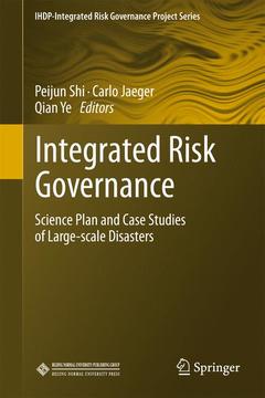 Couverture de l’ouvrage Integrated Risk Governance