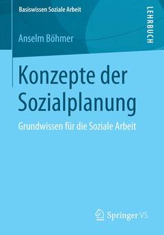 Cover of the book Konzepte der Sozialplanung