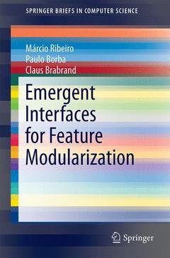 Couverture de l’ouvrage Emergent Interfaces for Feature Modularization