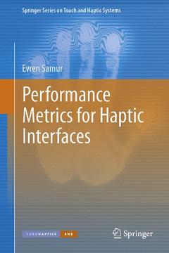 Cover of the book Performance Metrics for Haptic Interfaces