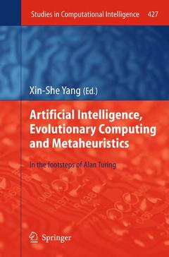 Couverture de l’ouvrage Artificial Intelligence, Evolutionary Computing and Metaheuristics