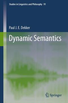 Couverture de l’ouvrage Dynamic Semantics