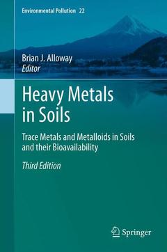 Couverture de l’ouvrage Heavy Metals in Soils