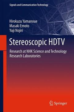 Couverture de l’ouvrage Stereoscopic HDTV