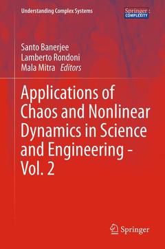 Couverture de l’ouvrage Applications of Chaos and Nonlinear Dynamics in Science and Engineering - Vol. 2