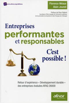 Cover of the book Entreprises performantes et responsables. C'est possible !