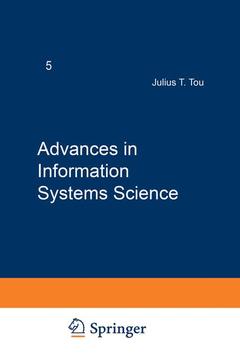 Couverture de l’ouvrage Advances in Information Systems Science