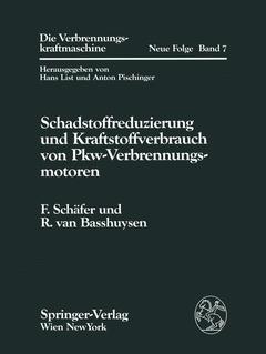 Couverture de l’ouvrage Schadstoffreduzierung und Kraftstoffverbrauch von Pkw-Verbrennungsmotoren