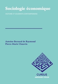 Couverture de l’ouvrage Sociologie économique - Histoire et courants contemporains