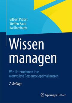 Cover of the book Wissen managen