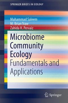 Couverture de l’ouvrage Microbiome Community Ecology