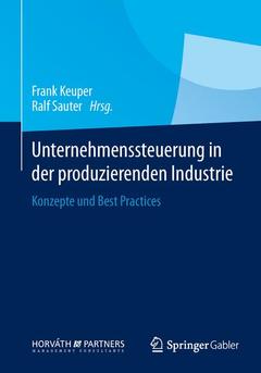Cover of the book Unternehmenssteuerung in der produzierenden Industrie