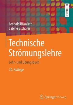 Couverture de l’ouvrage Technische Strömungslehre