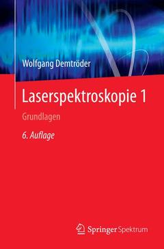 Cover of the book Laserspektroskopie 1