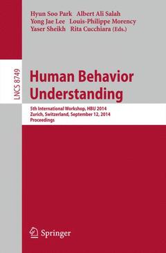 Couverture de l’ouvrage Human Behavior Understanding