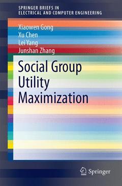 Cover of the book Social Group Utility Maximization