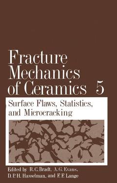 Couverture de l’ouvrage Fracture Mechanics of Ceramics