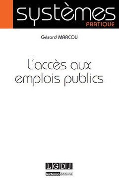 Couverture de l’ouvrage l'accès aux emplois publics