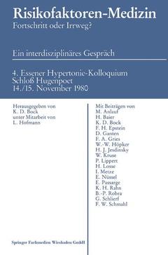 Cover of the book Risikofaktoren - Medizin