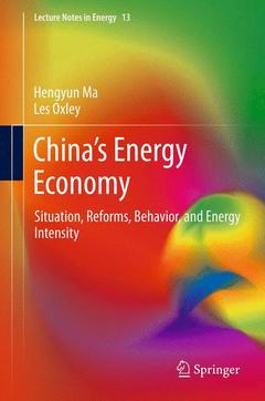 Couverture de l’ouvrage China’s Energy Economy