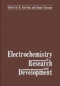 Couverture de l’ouvrage Electrochemistry in Research and Development