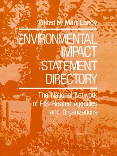 Couverture de l’ouvrage Environmental Impact Statement Directory