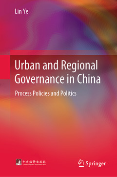 Couverture de l’ouvrage Urban and Regional Governance in China
