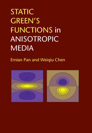 Couverture de l’ouvrage Static Green's Functions in Anisotropic Media
