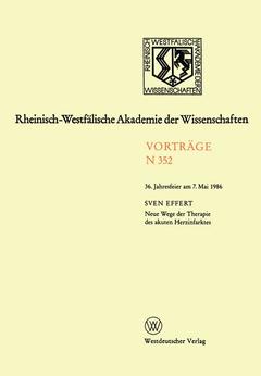 Cover of the book Neue Wege der Therapie des akuten Herzinfarktes