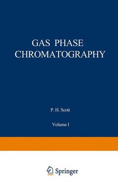 Couverture de l’ouvrage Gas Phase Chromatography