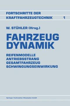 Couverture de l’ouvrage Fahrzeug Dynamik