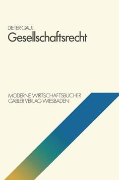 Couverture de l’ouvrage Gesellschaftsrecht