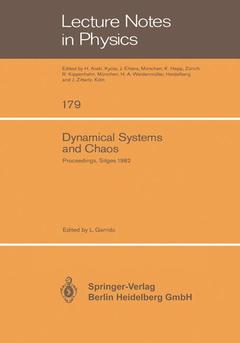 Couverture de l’ouvrage Dynamical Systems and Chaos