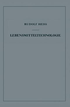 Cover of the book Lebensmitteltechnologie