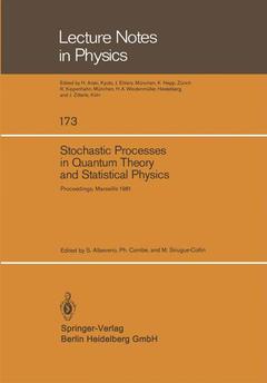 Couverture de l’ouvrage Stochastic Processes in Quantum Theory and Statistical Physics