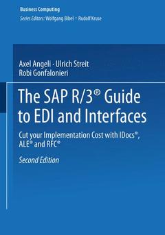 Couverture de l’ouvrage The SAP R/3® Guide to EDI and Interfaces